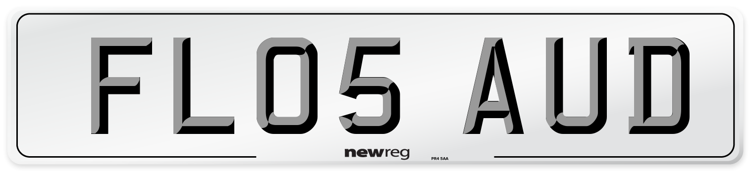 FL05 AUD Number Plate from New Reg